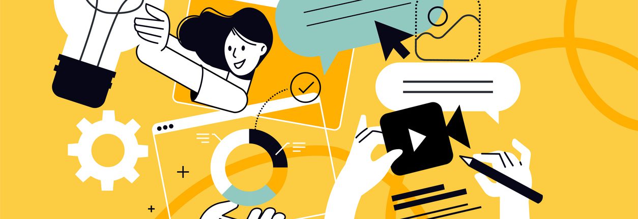 seção de cases de comunicação interna