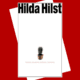 Capa de livro com fundo branco. No topo, o nome “Hilda Hilst” em letras pretas grandes. No centro, um pequeno vaso com um cacto. Na parte inferior, em letras menores, o subtítulo “Poemas malditos, gozosos e devotos”.