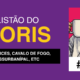 Capa da edição #007 do Listão do Noris, com fundo roxo e o título “LISTÃO DO NORIS” em destaque. abaixo, uma faixa preta traz os temas da edição: “Top Voices, Cavalo de Fogo, Assurbanípal, etc”. à direita, há uma ilustração em estilo pixel art do autor segurando uma caneca e o número “#007”.